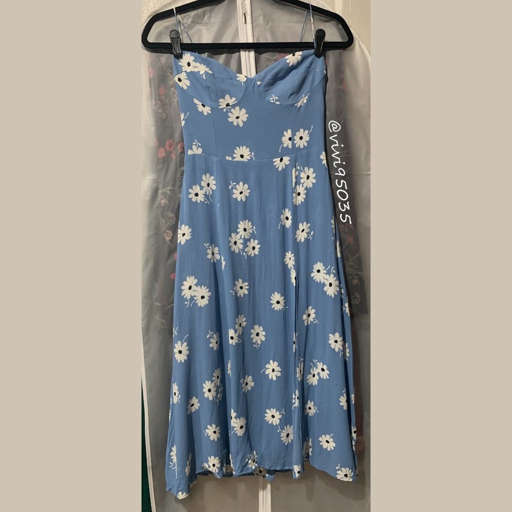 Reformation Juliette Dress in Chelsea Girl Size 6 (small) - Picture 3 of 5